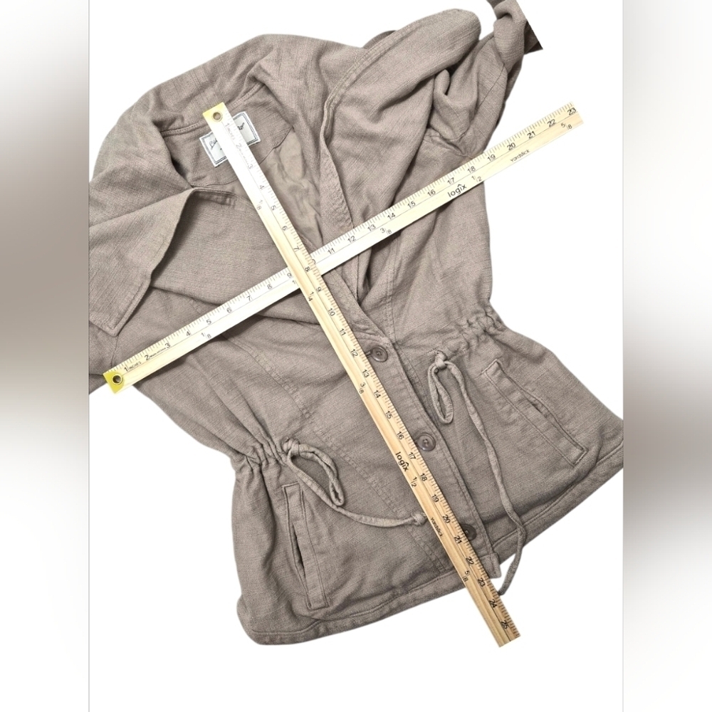 Soft Utility Waterfall Collar Jacket XS – Neutral Layer, Capsule Wardrobe, Moder - Picture 5 of 6